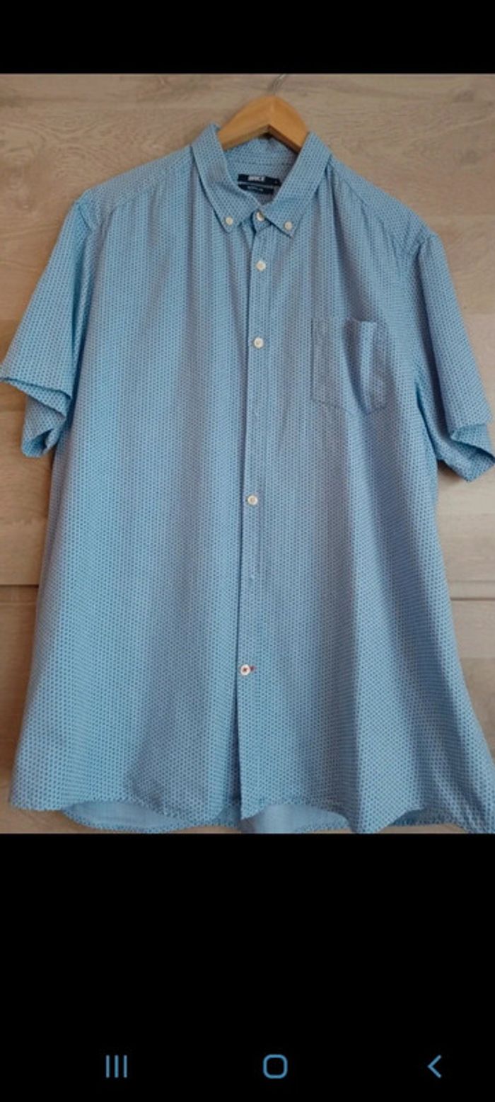 Chemise homme Manches courtes Taille XXL Marque Brice