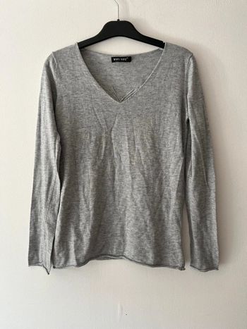 🩶 Magnifique Pull gris Why not Taille Unique 🩶