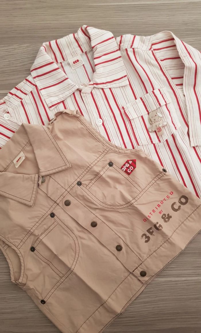 Ensemble chemise ML 2 ans