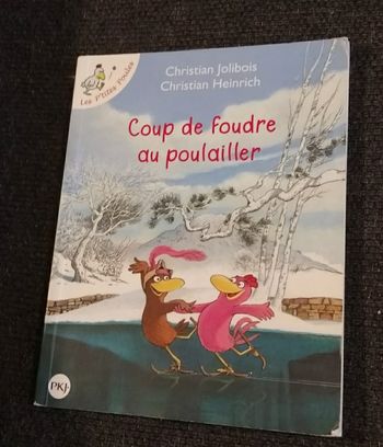 Livre coup de foudre au poulailler 