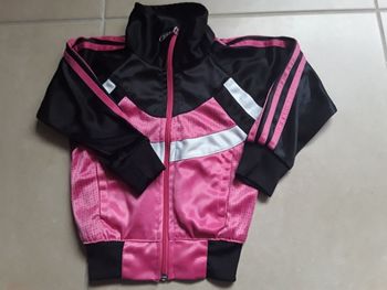 Veste de jogging fille 1an ADIDAS TBE