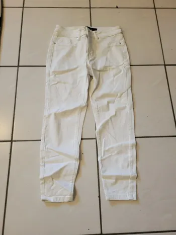 Ensemble haut rose et jean 36
