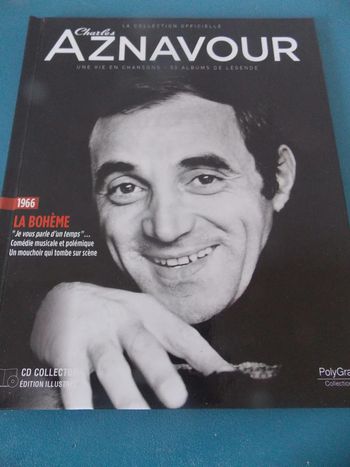 livre+CD  Charles Azanavour: 1966 la boheme