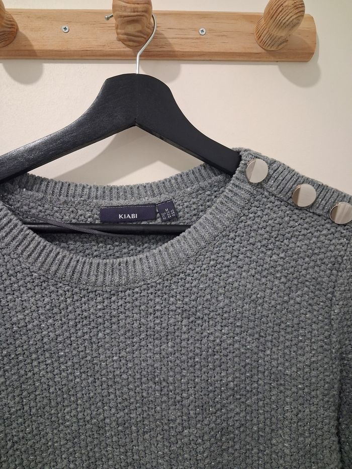 Pull femme gris - photo numéro 2