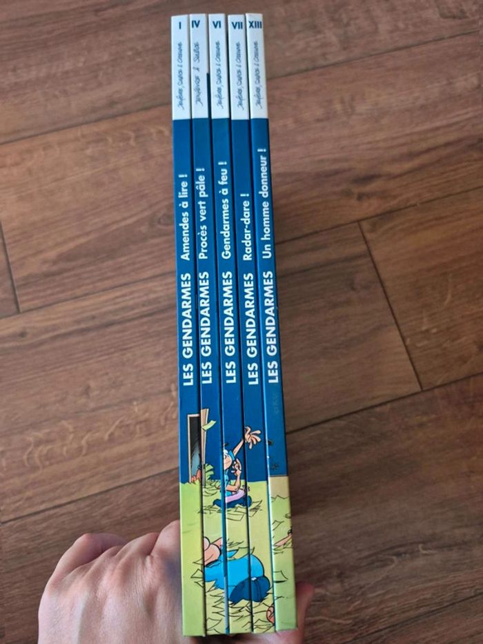 Lot de 5 bandes dessinées Les gendarmes - photo numéro 5