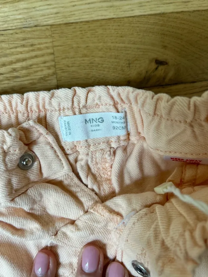 Pantalon saumon/abricot - photo numéro 2