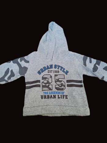 Pull à capuche 12 mois