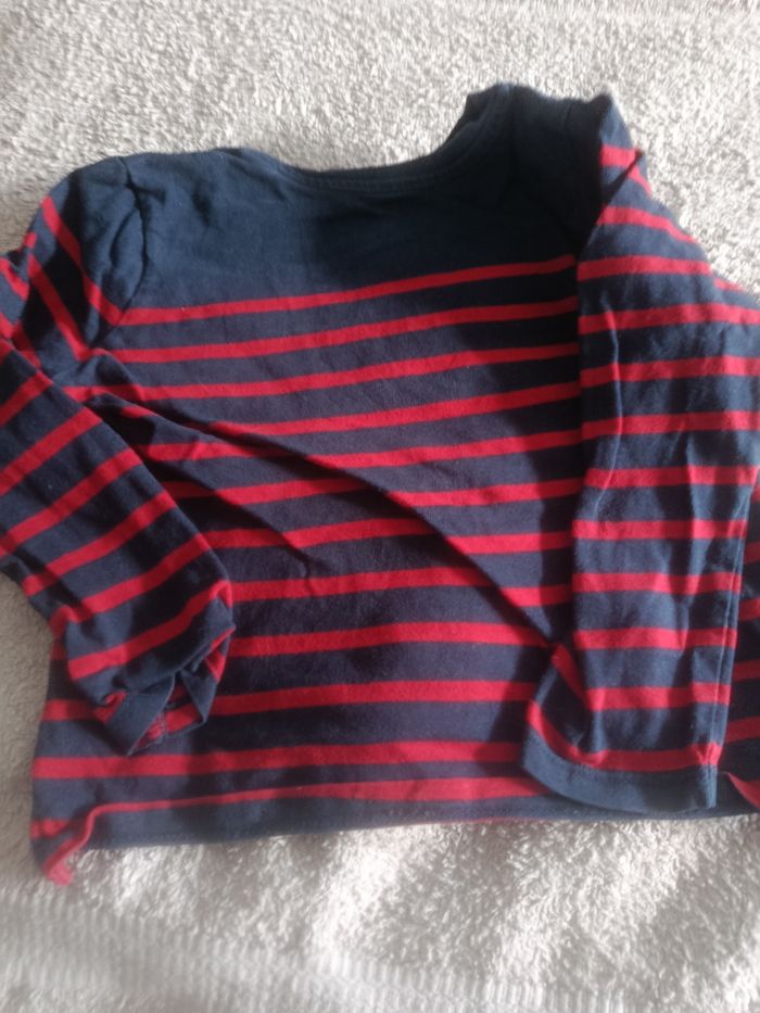 Tee shirt a rayures - photo numéro 2