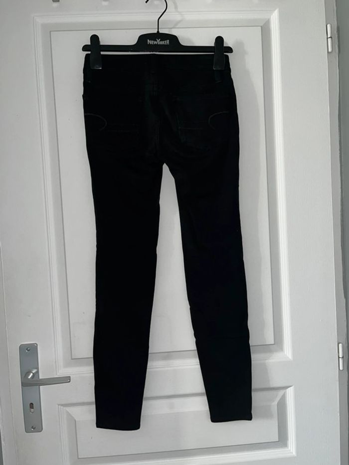 Jean skinny noir, taille S - photo numéro 3