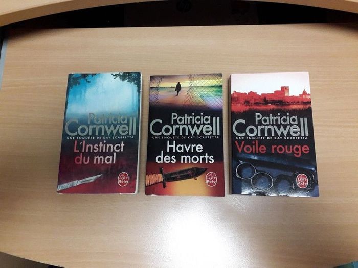 3 livres poche de Patricia Cornwell