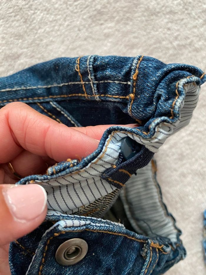 Lot de 3 pantalons jeans 👖 - Kimbaloo, Creeks & autre - 12 mois - TBE - photo numéro 4