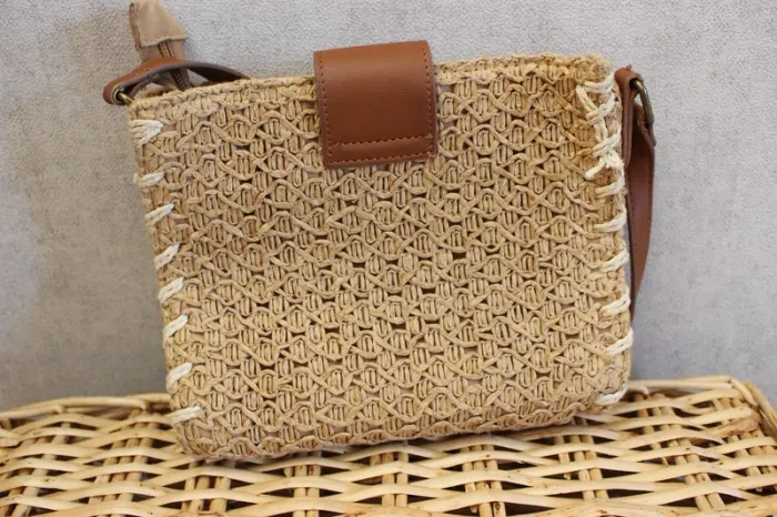 👜 Sac en rafia 📌 - photo numéro 3