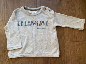 Tee shirt manches longues Zara Dreamland 3/6 mois