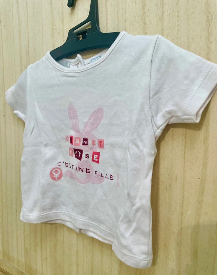 T-shirt manches courtes - 6 mois - photo numéro 4