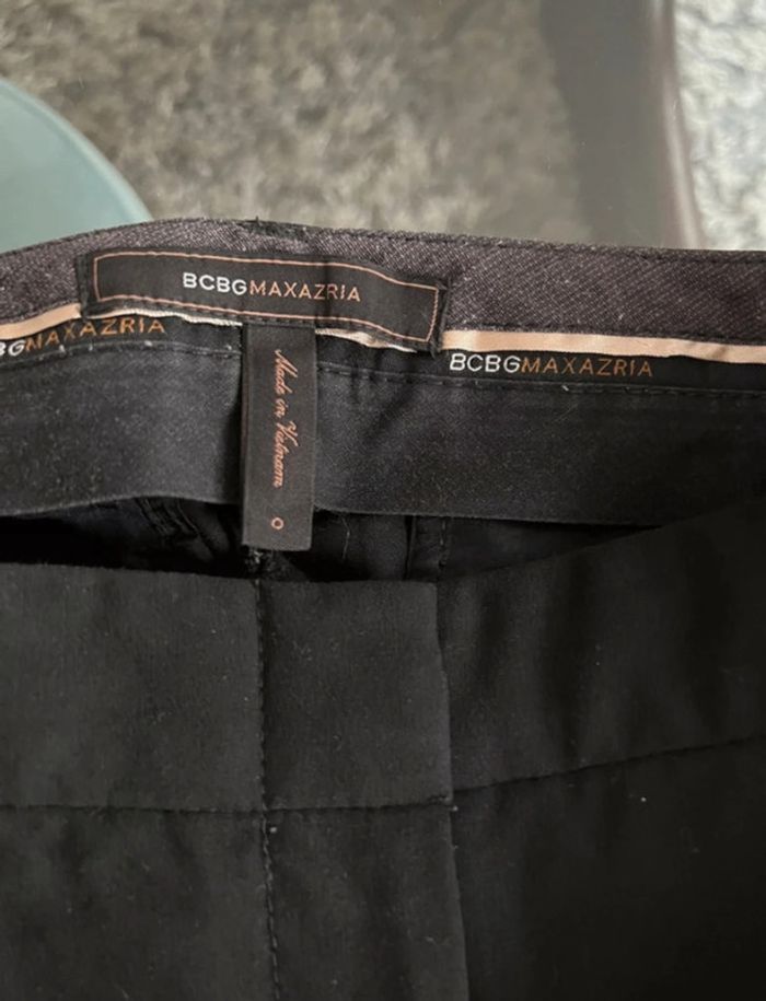 Pantalon 7/8ème noir taille 0/XS/34 - BCBGmaxazria - photo numéro 3
