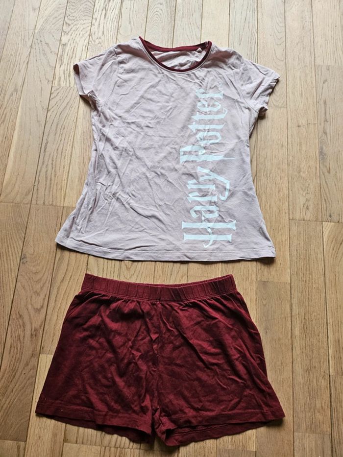 Pyjama deux pièces short et manches courtes taille 10-12 ans