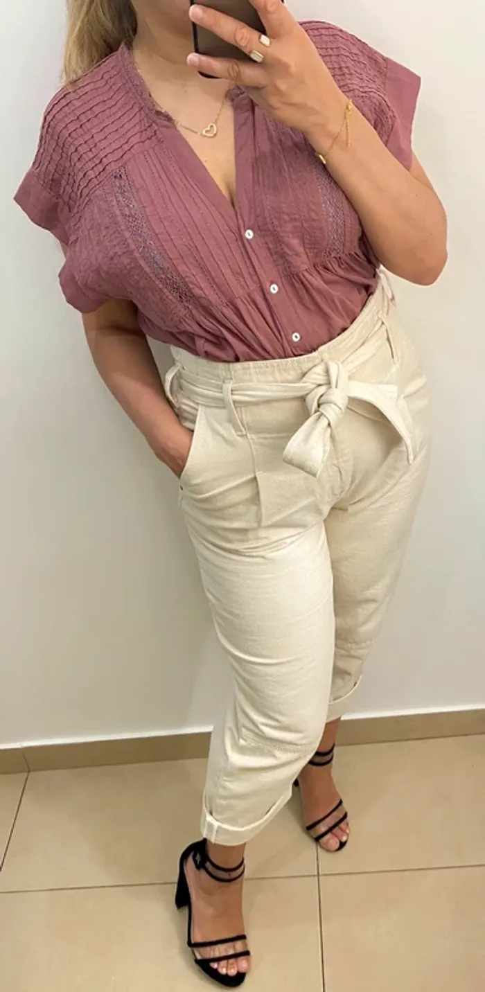 Chemise brodé Ample - photo numéro 4