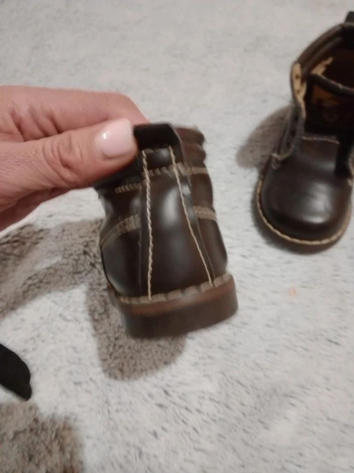 Chaussures enfant 20 marron et baskets 20 lot c58 - photo numéro 5