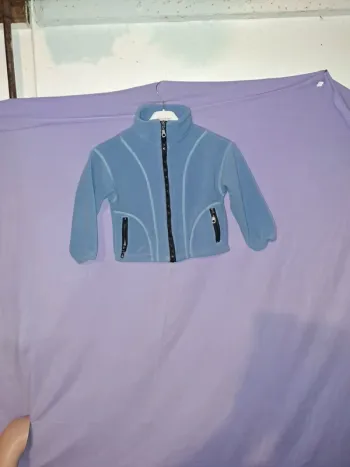 Gilet à zippé 4-5ans garçon