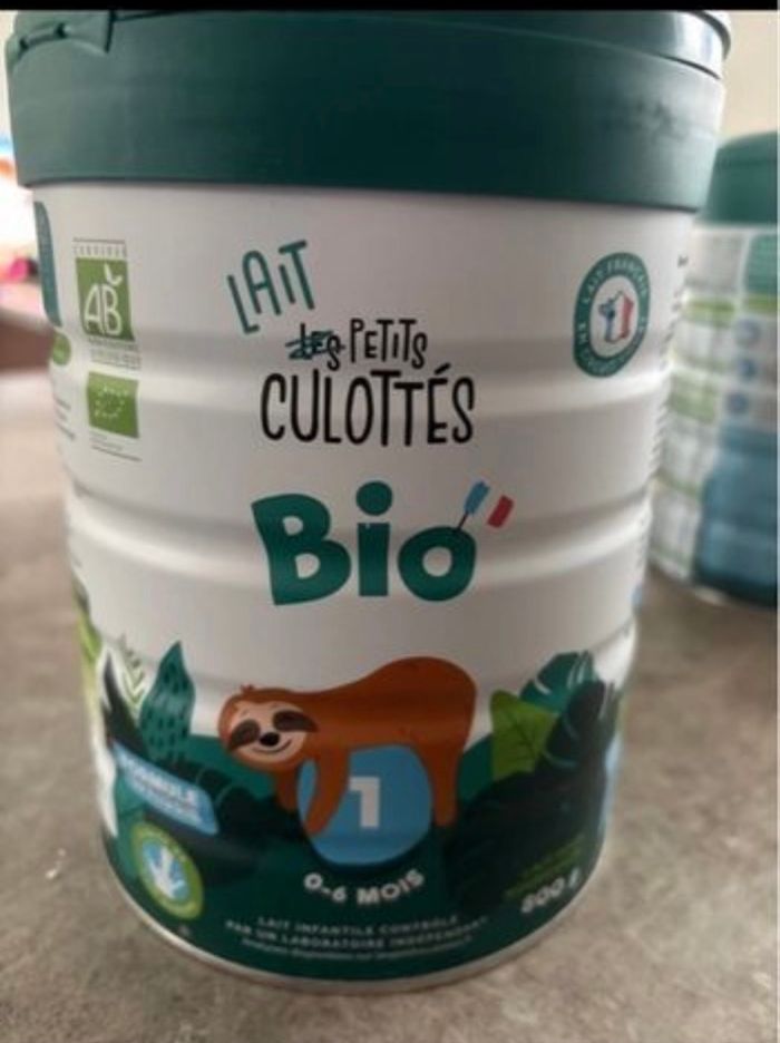 Lait petits culottés