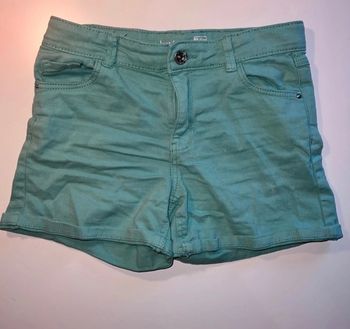 Short turquoise