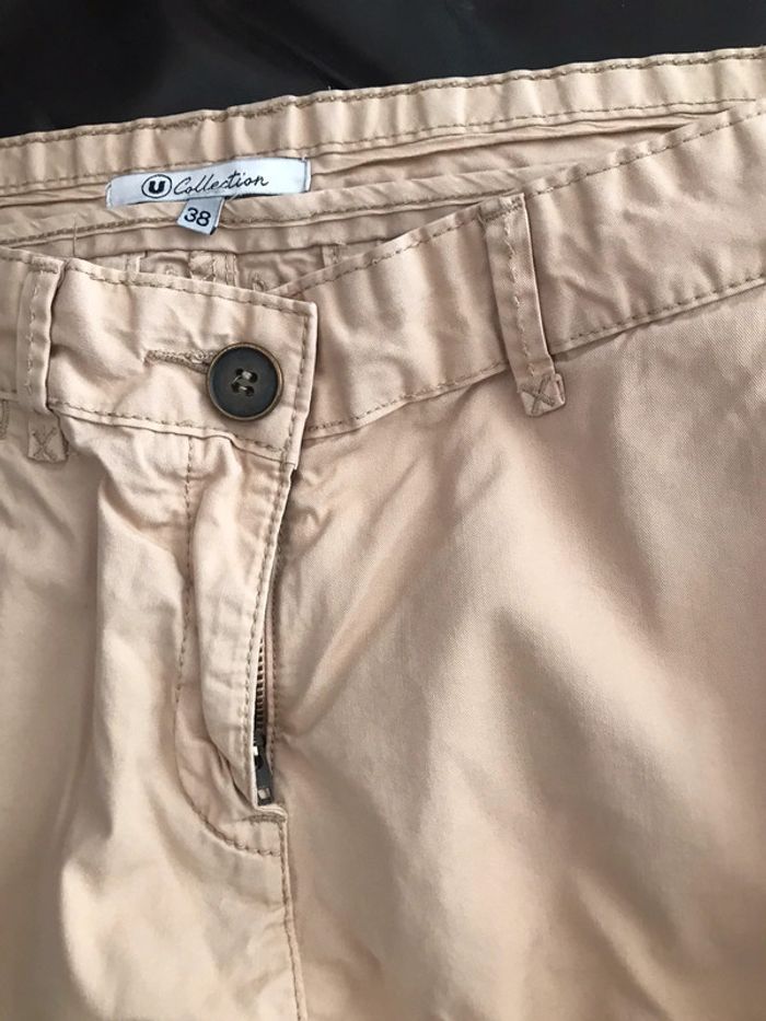 Ponta l’on  beige femme taille 38 marque U collection très bon état . - photo numéro 4