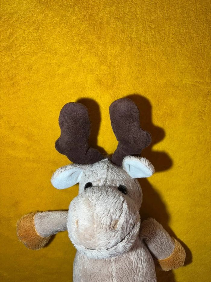 Petite peluche cerf , beige clair - photo numéro 2