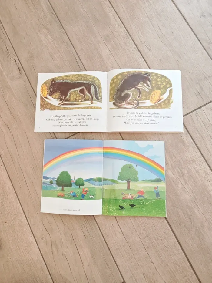 Lot de 2 livres souples "roule galette" et "les 4 saisons" - photo numéro 3