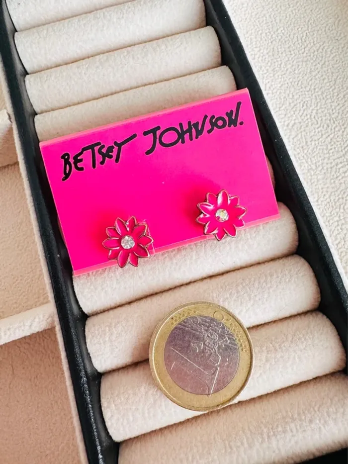 Vintage - Boucles d’oreilles Betsey Johnson