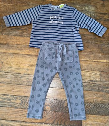 Ensemble Tao et Zara 12 mois