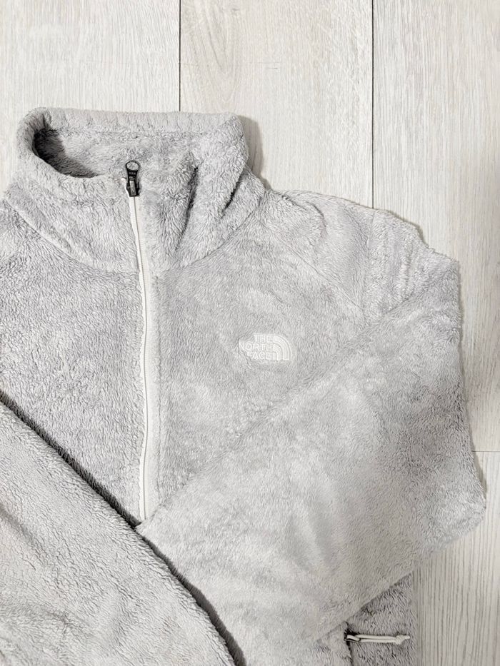 Veste polaire The North Face grise et blanche - photo numéro 2