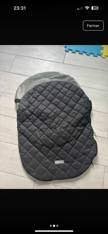 Chancelière cosy polaire