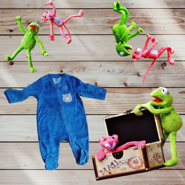 Pyjama Bébé garçon Bleu  Taille 6 mois