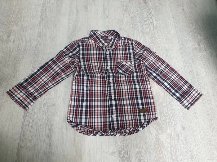 Chemise à carreaux Sergent Major 4 ans