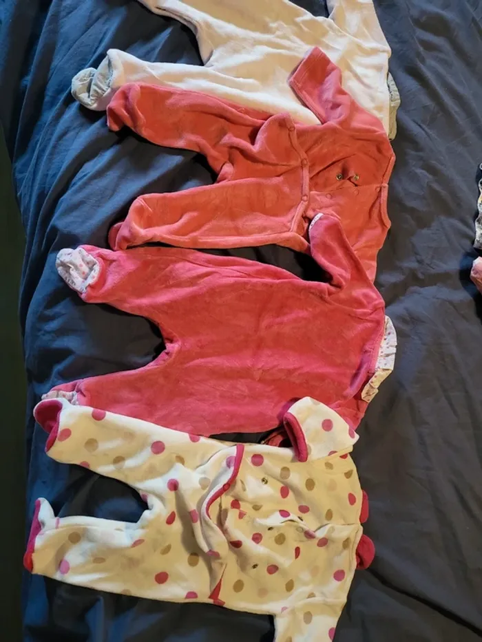 Lot 4 pyjamas obaibi velours - photo numéro 10