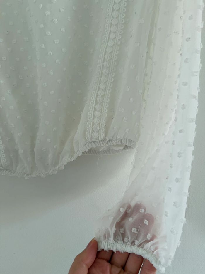 Blouse blanche / Taille S - photo numéro 5