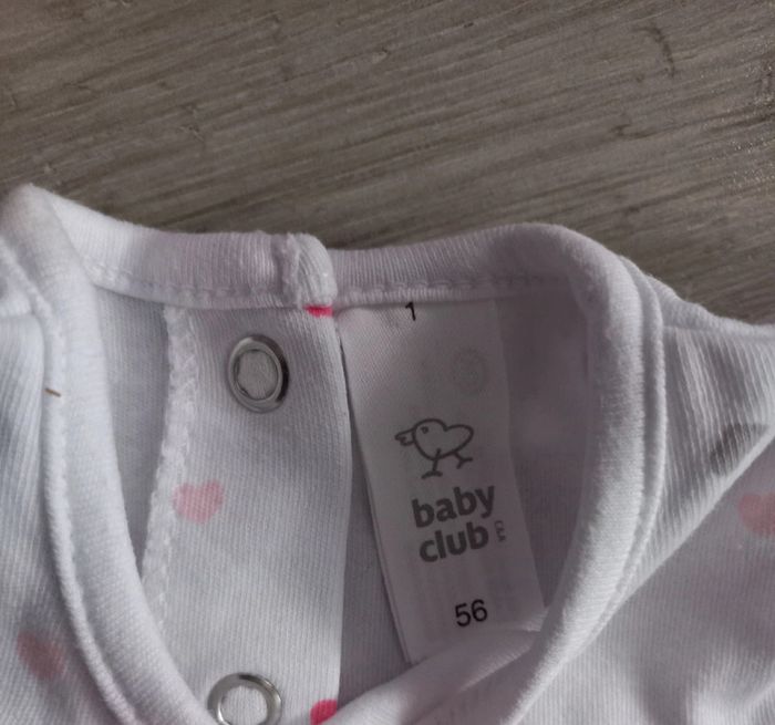 Pyjama 'baby club' 56cm - photo numéro 3