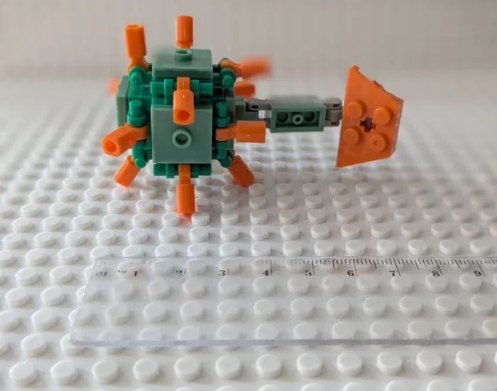 Figurine Minecraft : Gardien des temples sous-marins , style lego - photo numéro 2