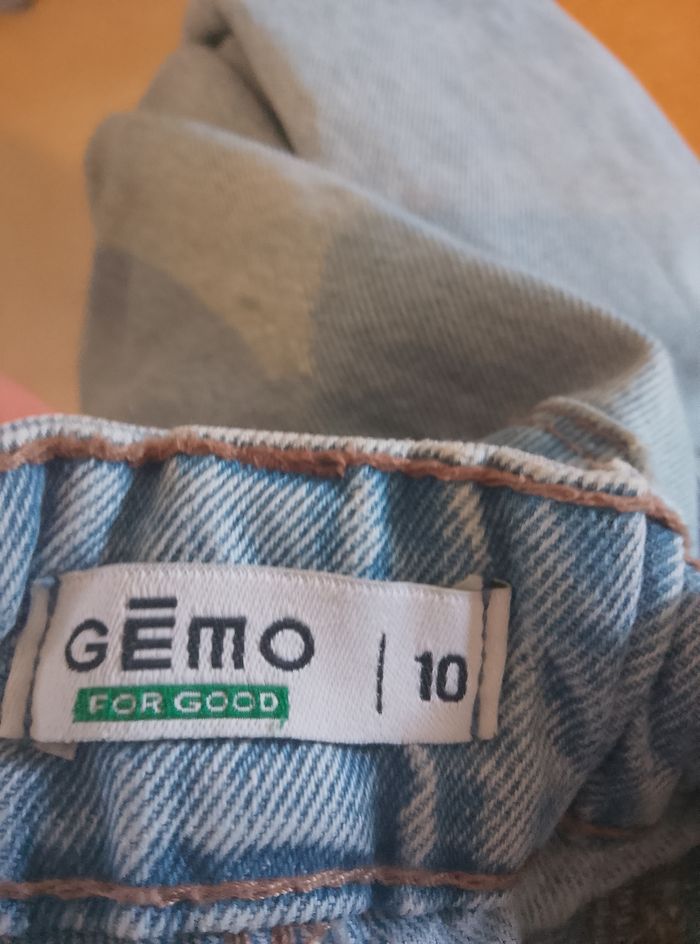 2 jeans large  Gémo 10 ans - photo numéro 3