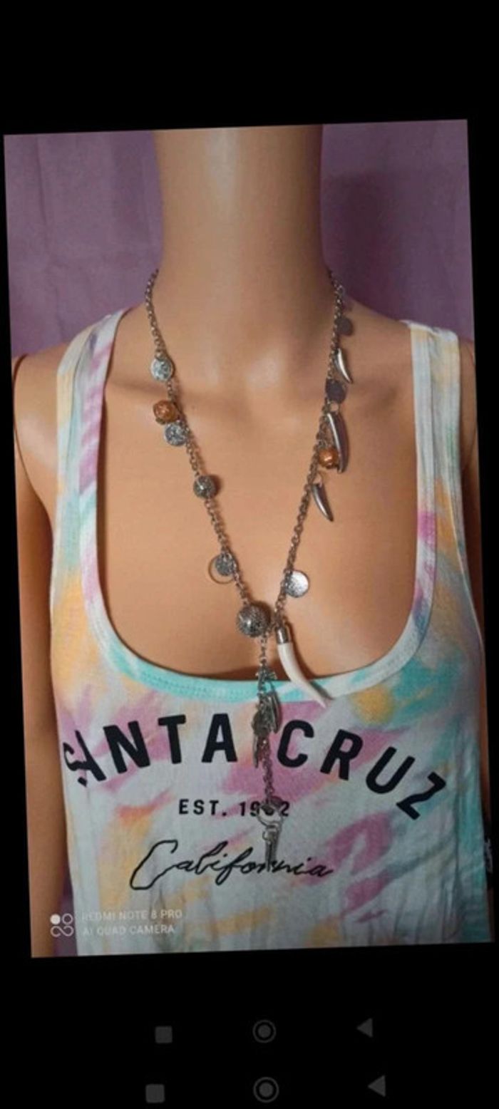 Collier multi pendentifs piques - photo numéro 2