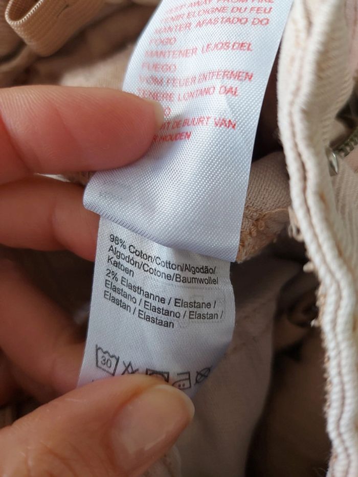 Bermuda en jeans rose poudre Vertbaudet 5 ans - photo numéro 16