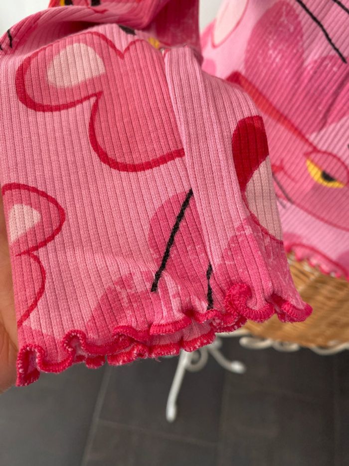 Tee shirt Desigual la panthère rose manches longues taille 13/14 ans - photo numéro 3