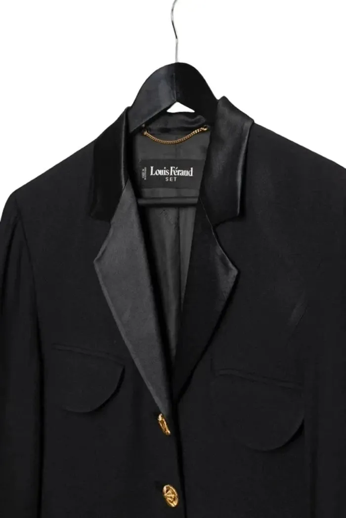 Veste blazer vintage Louis Féraud – Taille S - photo numéro 5