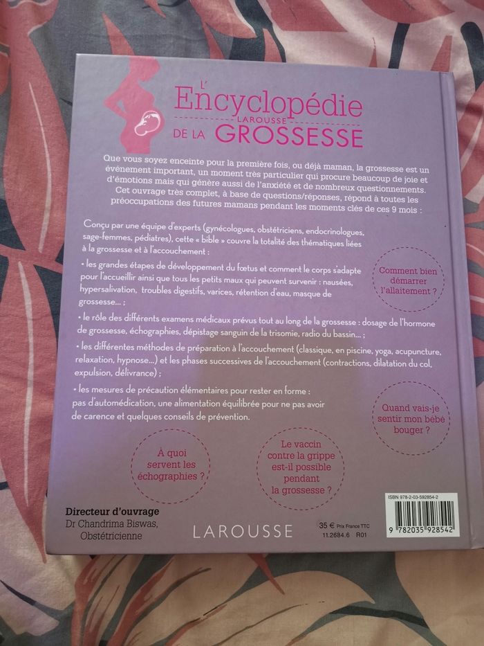 L'encyclopédie de la grossesse - Larousse - photo numéro 4