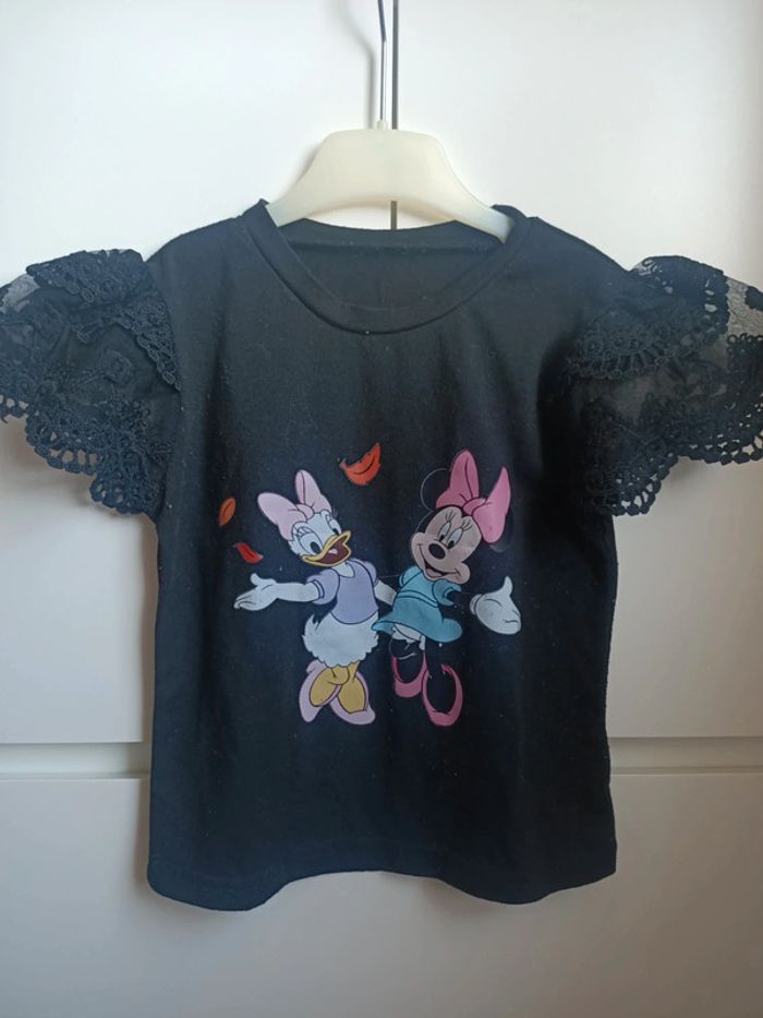 T-shirt shein imprimé Disney Taille3/4 ans