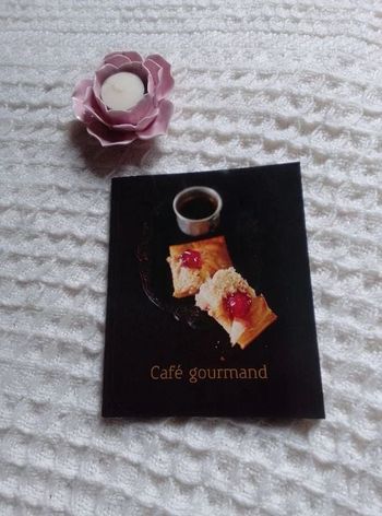 Livre recettes café gourmand