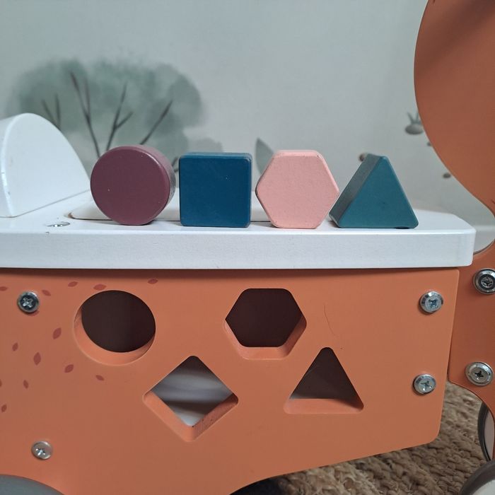 Cerf porteur à roulette Vertbaudet - photo numéro 2