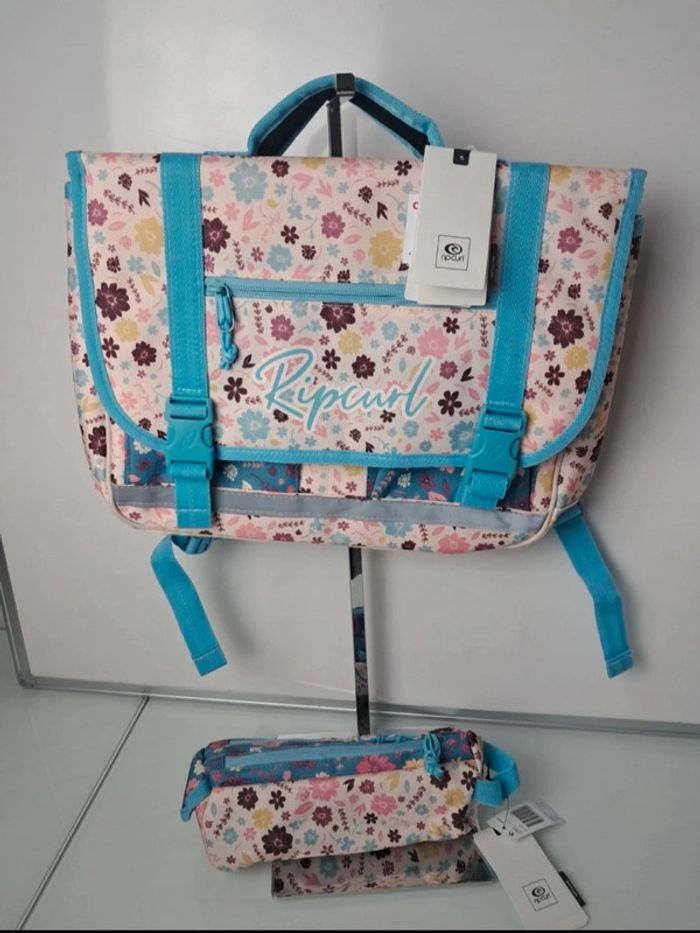 Ripcurl cartable + trousse primaire fille neuf