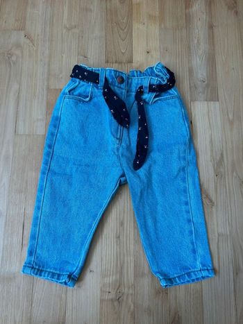 Jean mom 12 mois neuf