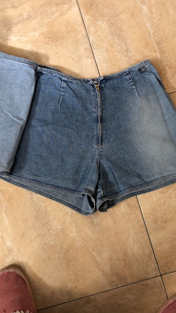 Jupe short en jeans - photo numéro 2